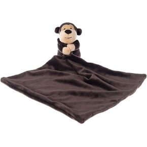 Apricot Lamb Monkey Soft Loveys for Babies, Security Blanket for Baby Boy and Girl, 13 Inches for Infant and Toddlers