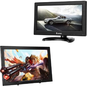 Eyoyo 12 Inch TFT Small Monitor 1366x768 & 12 Inch 2K Monitor IPS Screen
