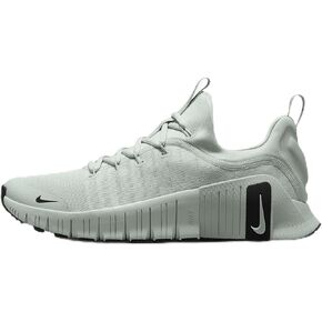 Nike Free Metcon 6 Women's Workout Shoes (FJ7126-008, Light Silver/Light Silver/Black) Size 7