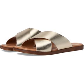 Seychelles Women's Chai Metallic Leather Sandal Slide