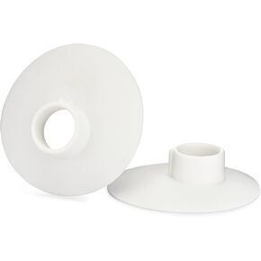 Motif Medical Aura Breast Pump Silicone Inserts - Comfortable & Perfect Fit Breast Pump Flange Insert - Durable Motif Replacement Pump Parts - Must-Have Breastfeeding Essentials (2 Inserts, 15mm)