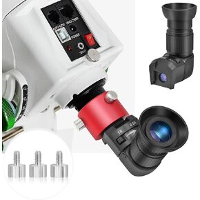 Right Angle Viewfinder - Bundle with - Right Angle Viewfinder with Polar Scope Metal Adapter