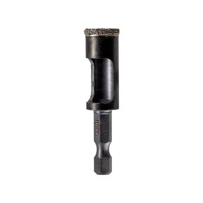Spyder 1/2-Inch Diamond Edge Hole Saw Bit, 1/4" Hex Quick Connect Arbor, for Glass, Tile, Marble, Granite, Cement Board, Masonry and More (600850)