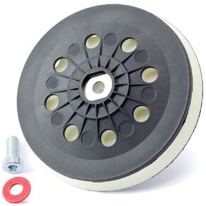 492286 D125 (5 بوصة) منصة الرملي الناعمة 8 فتحات استبدال Festool ETSC/EC125 Sander لجزء JetStream استبدل 492284 ، مع المسمار