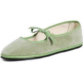 Women's Mary Jane Velvet Brigitte Flats