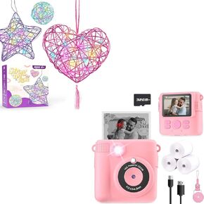 Instant Print Camera*1 and 3D String Art Kit*1
