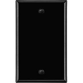 ENERLITES Blank Device Metal Wall Plate, Corrosion Resistant, Size 1-Gang 4.50" x 2.76", UL Listed, 7701, 430 Stainless Steel, Silver