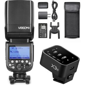 Godox V860III-N Speedlight Flash for Nikon with Godox X3N Trigger