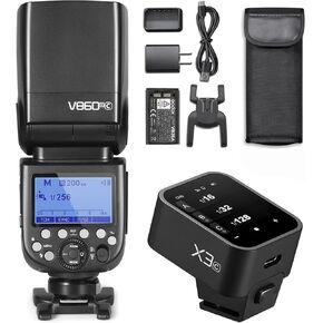 Godox V860III-C Speedlight Flash for Canon with Godox X3C Trigger