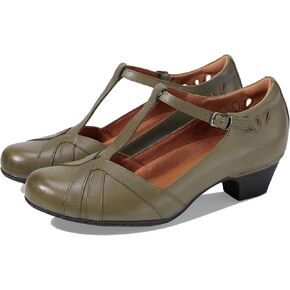 Women Vintage Low Heel Mary Jane Oxford Shoes Round Closed Toe Ankle T-Strap Dress Sandals Chunky Block Heels Cutout Mary Jane Pumps Buckle Patchwork Office Ladies Comfort Party 4-11 M US