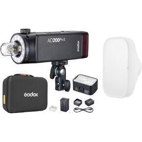 Godox AD200 Pro II Pocket Flash with Godox ML-CS1625 Soft Tent Kit