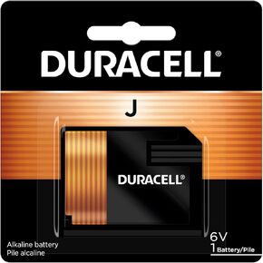 DURACELL J 6V Alkaline Battery, 1 Count Pack, J 6 Volt Alkaline Battery, Long-Lasting for Cameras, Medical Devices, Remote Controls, and More (Pack of 2) in Kuwait