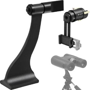 Rifle Scope Mount Camera Adapter - Bundle with Binocular Tripod Adapter