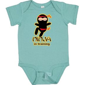 inktastic Ninja in Training Baby Bodysuit