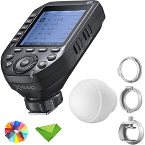 EACHSHOT Godox XProII-C XProIIC Flash Trigger for Canon, w/ML-CD15 Flash Diffuser Godox Flash Wireless Transmitter TTL 2.4G Bluetooth Connection for Canon EOS Cameras(XPro XPro-C Upgraded)