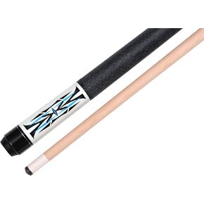Accuplay Billiards Short Maple 2 Piece Hardwood Canadian Maple Pool Cue Stick Choose 42" - 17 oz or 48" - 19 oz Several Colors Available