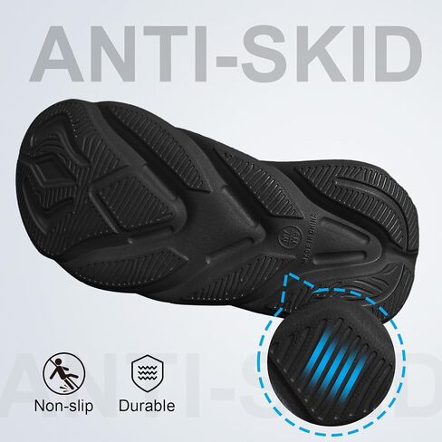 Recovery Slides for Men and Women - Orthopedic Sandals with Arch Support & Thick Cushion, Plantar Fasciitis Slippers, Lightweight Non-Slip Slides for Post-Workout Recovery in Saudi Arabia