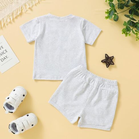 Big Brother Little Sister Outfits Toddler Baby Summer Clothes, Sister Brother Matching Outfits Short Set 0-5T in Saudi Arabia