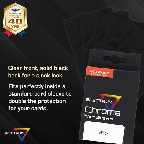 الأكمام الداخلية من BCW Spectrum Green Chroma - 100 قيراط in Saudi Arabia
