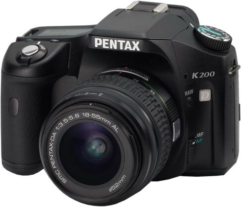 Pentax K200 D 10.2mp Camera SLR Digital مع عدسة تقليل الهز (متجددة) in Saudi Arabia
