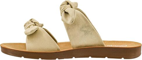 Corkys Footwear Women's Take A Bow Sandals - Where Comfort Meets Chic with Lightweight Feel, Two Straps With a Dainty Bow Detail, And Comfortable Insoles in Saudi Arabia