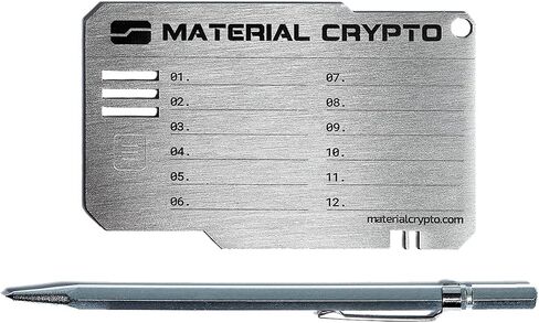 Standard | The only Ready to use Bitcoin Wallet | Physical Bitcoin Wallet | Unhackable | Crypto Cold Storage in Saudi Arabia