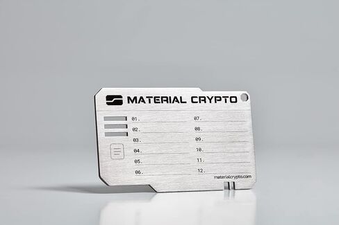 Standard | The only Ready to use Bitcoin Wallet | Physical Bitcoin Wallet | Unhackable | Crypto Cold Storage in Saudi Arabia