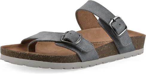 White Mountain Women Women's Grams Signature Signature Mosted Synded Sandal in Saudi Arabia