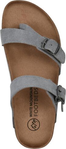 White Mountain Women Women's Grams Signature Signature Mosted Synded Sandal in Saudi Arabia