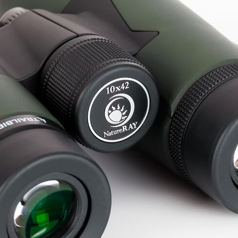 Trailbird 10x42 Binoculars, Lightweight and Waterproof with Premium Optical Performance, BaK4 Prisms, Fully Multicoated Lenses, Ideal for Hiking, Birdwatching, and Wildlife Observation-Green in Saudi Arabia