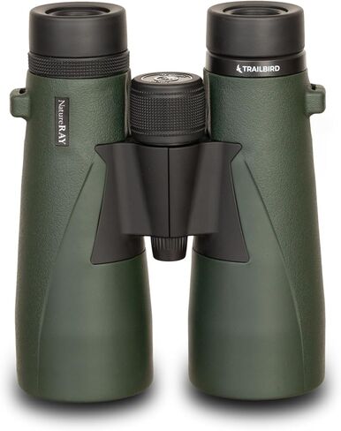 Trailbird 10x42 Binoculars, Lightweight and Waterproof with Premium Optical Performance, BaK4 Prisms, Fully Multicoated Lenses, Ideal for Hiking, Birdwatching, and Wildlife Observation-Green in Saudi Arabia