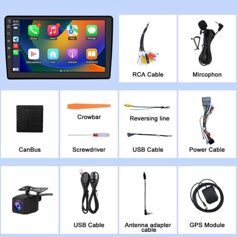 Android 12 Car Radio Stereo Compatible for Jeep Wrangler JK Gand Cherokee Dodge Ram 1500 with Wireless CarPlay Android Auto,GPS/FM/WiFi/USB in Saudi Arabia