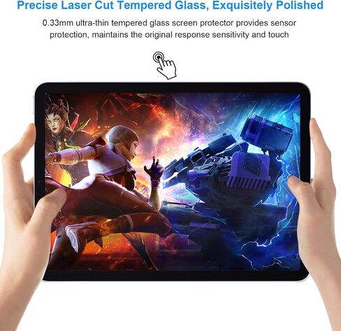 TSQQST-2 Pack Screen Protector for iPad Air 13 Inch 2024, iPad Air 6th Gen 13-inch (M2) Tempered Film, 9H Hardness Anti-Scratch Resistant, HD Clarity in Saudi Arabia