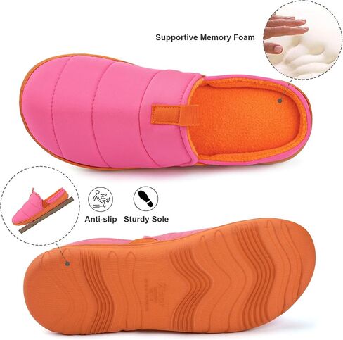 Zizor Women's Chillax Slip on Memory Foam Slippers, Indoor Outdoor in Kuwait