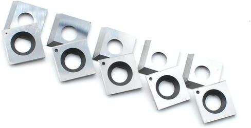 14 مللي متر مربع مستقيم كربيد إدراج القواطع (14x14x2.0 مللي متر مع مسامير) يناسب دوامة/حلزونية المسوي القاطع رئيس مخرطة أدوات الخشب. in Kuwait