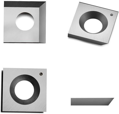 14 مللي متر مربع مستقيم كربيد إدراج القواطع (14x14x2.0 مللي متر مع مسامير) يناسب دوامة/حلزونية المسوي القاطع رئيس مخرطة أدوات الخشب. in Kuwait