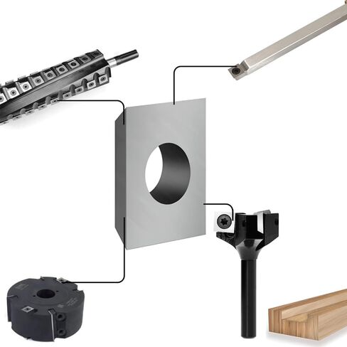 14 مللي متر مربع مستقيم كربيد إدراج القواطع (14x14x2.0 مللي متر مع مسامير) يناسب دوامة/حلزونية المسوي القاطع رئيس مخرطة أدوات الخشب. in Kuwait