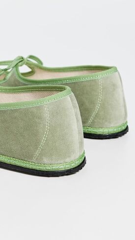 Women's Mary Jane Velvet Brigitte Flats in Saudi Arabia