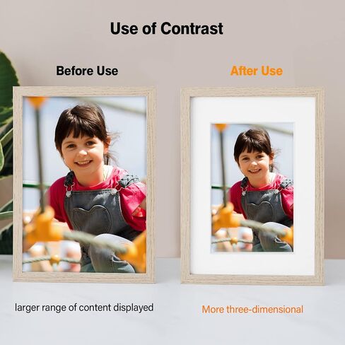 8pcs 6x8 Picture Mats, Photo Frame Matting for 4x6 Mat Board Acid Free, Photo Mats 6x8 for 4x6 for Photo Frame/Posters Prints/Paintings - 1.5mm Thickness/Cream-Colored in Saudi Arabia