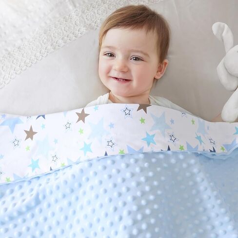 Gina Era Baby Blankets for Boys Girls 30 * 40″, Super Soft Comfy Blankets Double Layer with Dotted Backing for Toddler, Nursery Bed Blanket Stroller Crib Shower Gifts for Newborn (Pink Elephant) in Kuwait