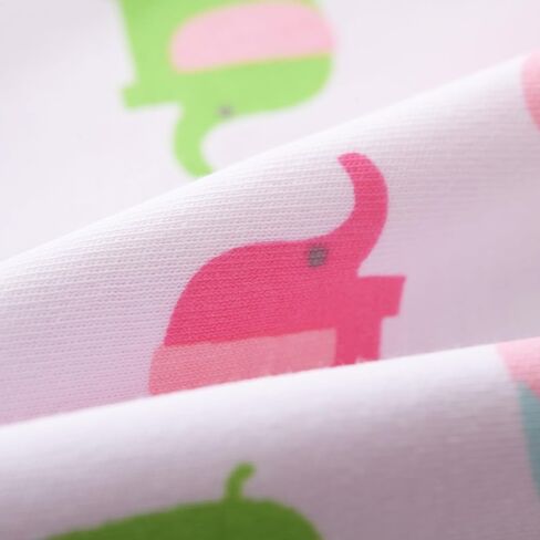 Gina Era Baby Blankets for Boys Girls 30 * 40″, Super Soft Comfy Blankets Double Layer with Dotted Backing for Toddler, Nursery Bed Blanket Stroller Crib Shower Gifts for Newborn (Pink Elephant) in Kuwait
