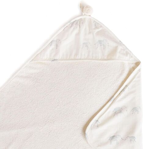 PEHR Hooded Towel, Life Aquatic | Absorbent French Terry & Soft Brushed 100% Cotton | 30" x 30" in Kuwait