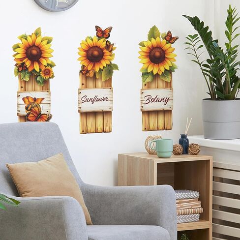 Purple Butterfly Girls Wall Stickers for Girls Room Fairy Wall Decals Removable Vinyl Peel and Stick Moon Flowers Star Wall Decor for Children's Living Room Bedroom Nursery in Kuwait