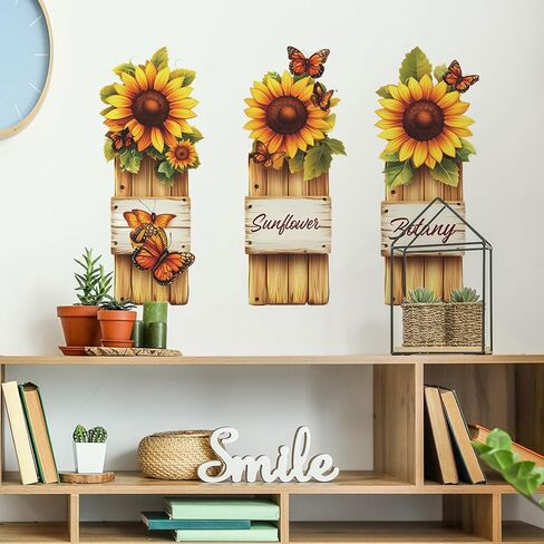 Purple Butterfly Girls Wall Stickers for Girls Room Fairy Wall Decals Removable Vinyl Peel and Stick Moon Flowers Star Wall Decor for Children's Living Room Bedroom Nursery in Kuwait