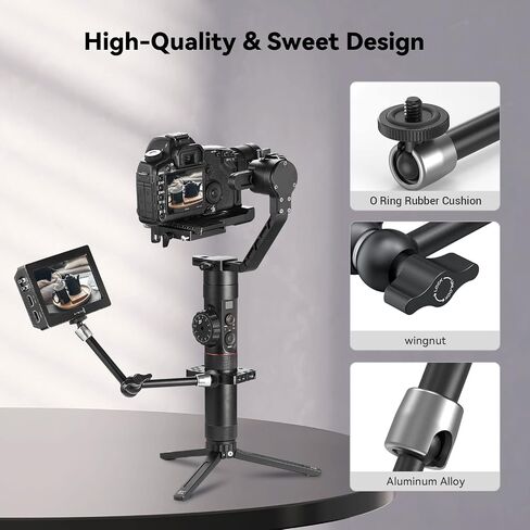 Smallrig 9.8 بوصة السحرية الذراع 2 عبوة ، وذراع الذراع التعبير القابل للتعديل مع 2/4 "برغي الخيط ، لتجهيز الكاميرا/مصباح LED ، 5317 in Kuwait