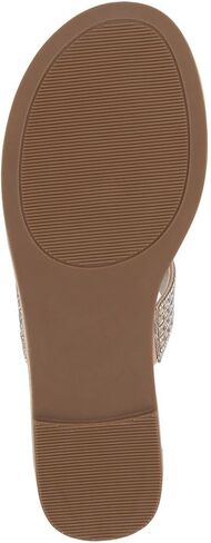 صندل حلقة إصبع القدم السكر للسيدات مع نعل سليدي-انزلاق مفتوح على أخمص القدمين يتخبطون في جلد نباتي in Kuwait