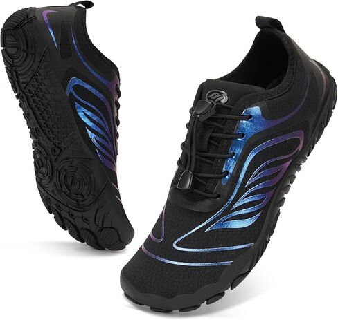 Hike Barefoot Water Swim Shoes for Women Men Footwear, Beach Sports Quick Dry Aqua Wide Toe Box Non-Slip Athletic Shoes for Pool River Hiking Diving Surfing Kayaking Boating Fishing Water Sports Gym in Saudi Arabia