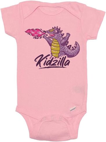 Teenow - Kidzilla - بدلة الأطفال/الرضع ، فتى/فتاة ، كم قصير ، ألوان وأحجام متعددة in Kuwait