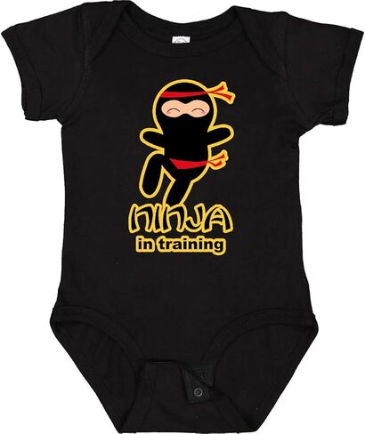 inktastic Ninja in Training Baby Bodysuit in Saudi Arabia