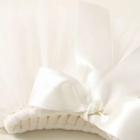 Newborn Tutu Photography Outfits Newborn Photography Outfits Girl Baby Props Infant Tutu Skirt Girl Photo Shoot Set (White) in Saudi Arabia